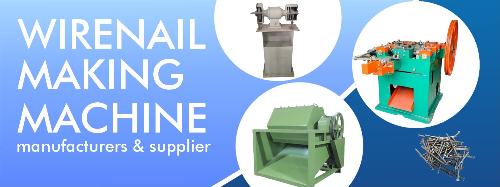 Wire Nail Making Machine in Jalore at best price by Indian Wire Product -  Justdial